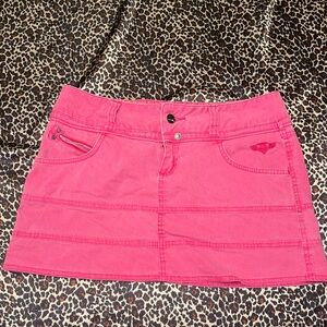 Y2k Oakley Pink Mini Skirt